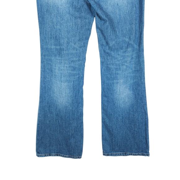 Pilcro Womens Bootcut Jeans 29 Medium Wash Boho Chic Casual Soft Girl Streetwear - Picture 8 of 13